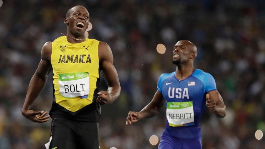 Usain Bolts er fundet - en 12-årig pige. Foto: AP