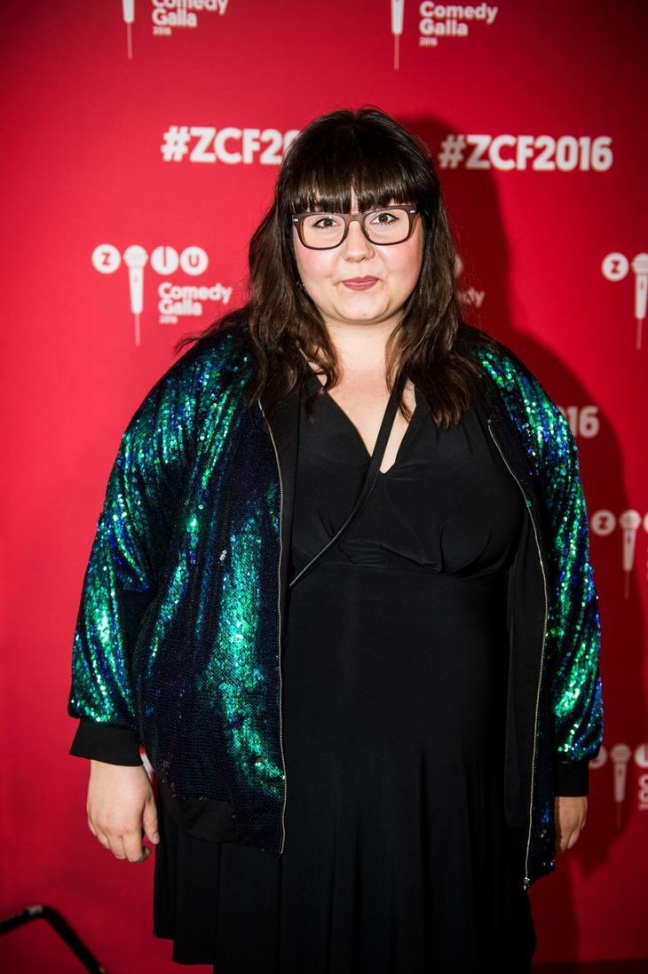 Sofie Hagen var en af de nominerede til 'Årets komiker 2016'. Foto: Stine Tidsvilde