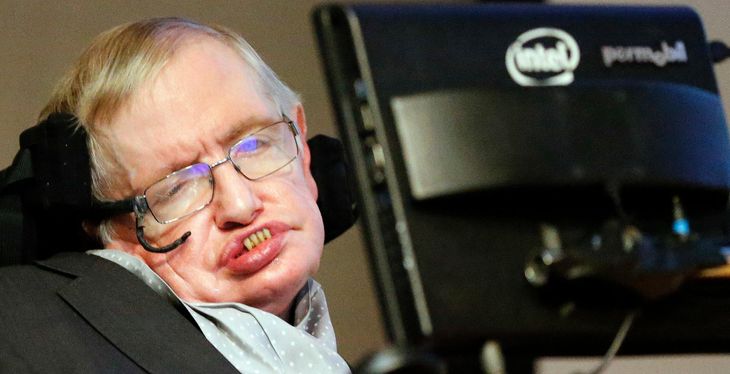 Det verdensberømte geni Stephen Hawking lider også af ALS (Foto: AP)