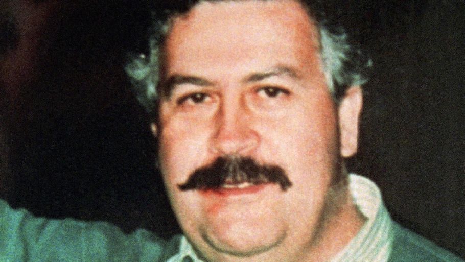 Pablo Escobar, der også blev kaldt 'kongen af kokain', blev dræbt af politiet i 1993. En dansk narkogangster brugte navnet Escobar som et af sine profilnavne. Foto: AP