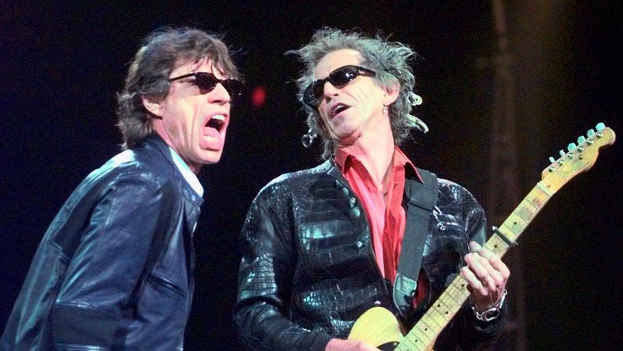 I aften er Rolling Stones på scenen til 60'er-festivalen i den californiske ørken. Foto: AP