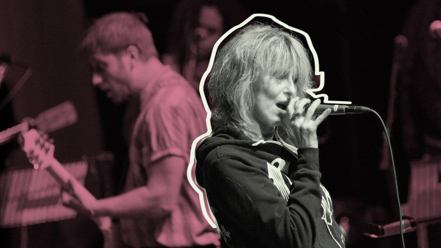 Christine Ellen Hynde - amerikaneren er det altdominerende midtpunkt i bandet The Pretenders. Foto: BMG