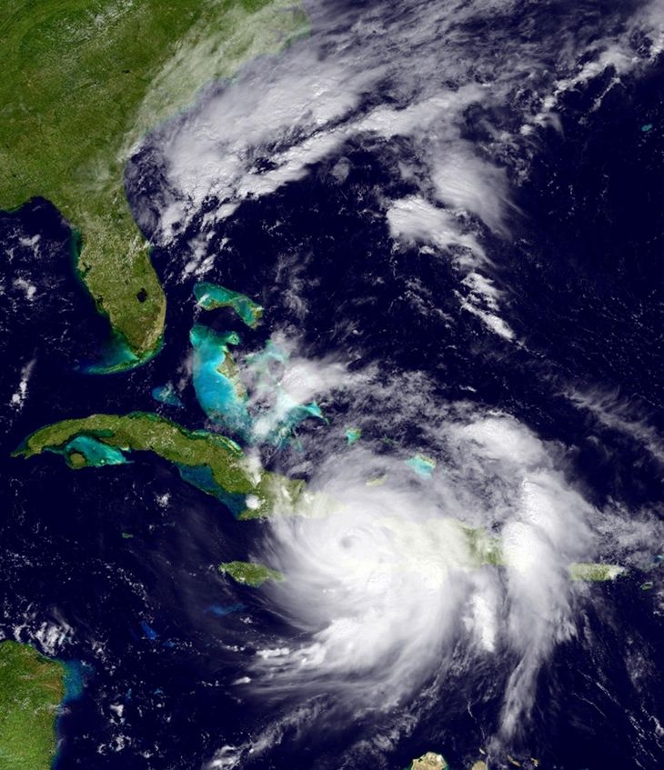 Orkanen Matthew har kurs mod USAs østkyst. (Foto: AP)