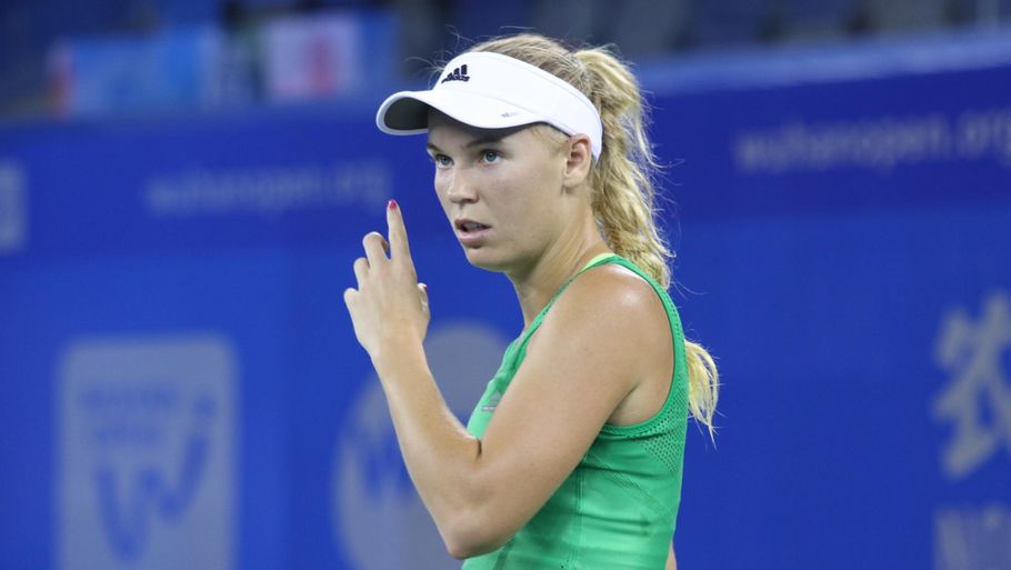 Wozniackis næste udfordring hedder Saisai Cheng fra Kina. Foto: AP