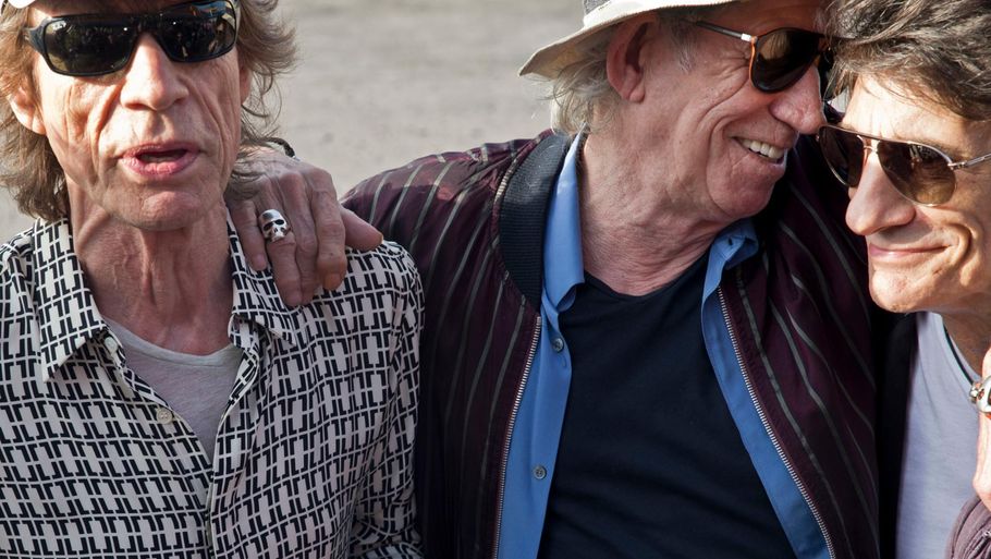 The Rolling Stones - veteranerne fra London er med til at trække 75.000 til Desert Trip de kommende dage. Foto: AP