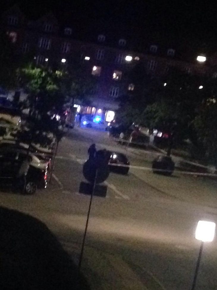 Fredag har aften der været skyderi ved Hans Knudsens Plads i København.