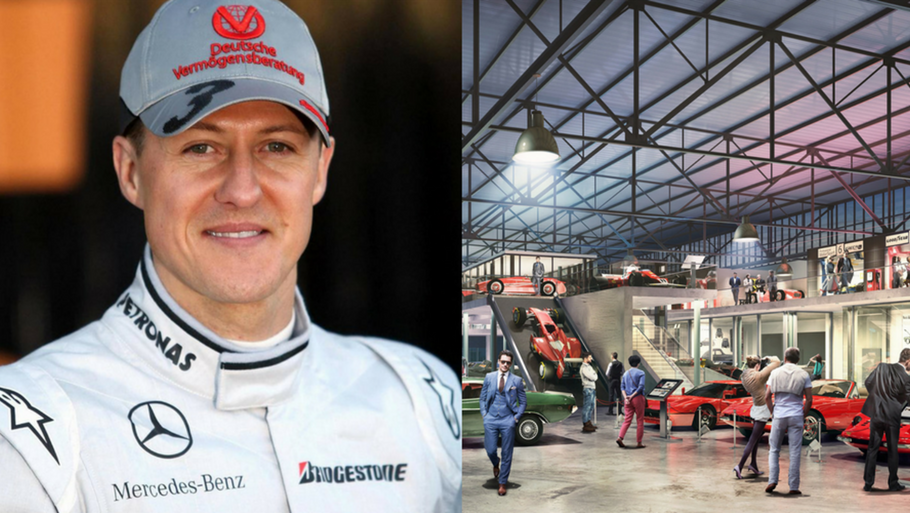 Det vil snart være muligt at se alle de vilde biler, Michael Schumacher har samlet gennem tiderne. Foto: PA Photos/David Davies
