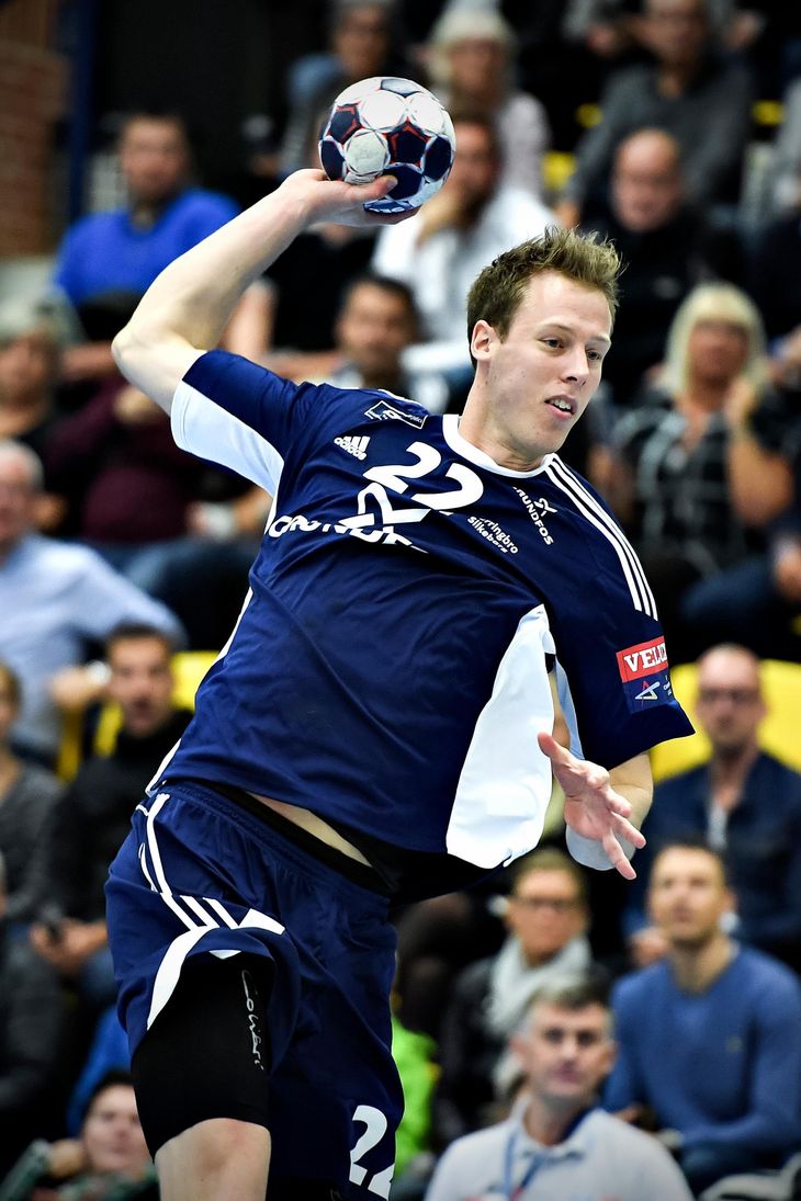 Nikolaj Markussen er ikke landsholds-aktuel - søndag spillede han ellers helt op til landsholdsklasse. Foto: Anita Graversen