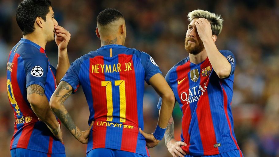 Barcelona fik tæsk til PSG i Champions League, men vandt smalt hjemme over det spanske bundhold Leganés på en sen Messi-scoring. Søndag gælder det braget ude mod Atlético Madrid. Foto: AP