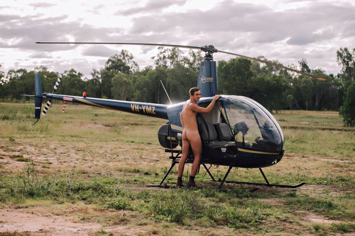 Flyver helikoptere på urin i Australien..? Foto: Vicki Miller/vetsuncovered.com.