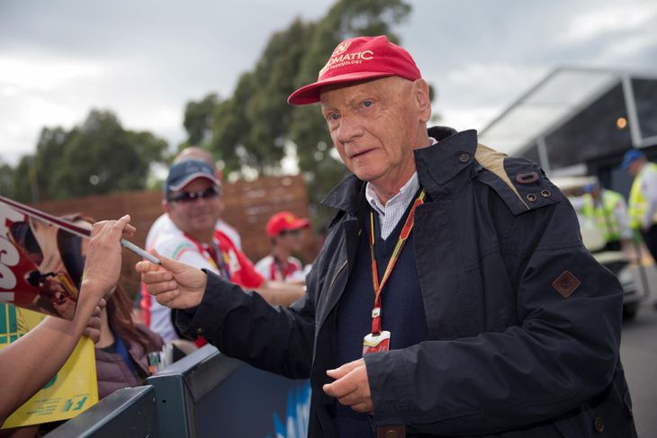 Niki Lauda er alt andet end imponeret over FIA-præsidenten Jean Todts beslutning om at haste glorie-løsningen igennem. Foto: Jan Sommer