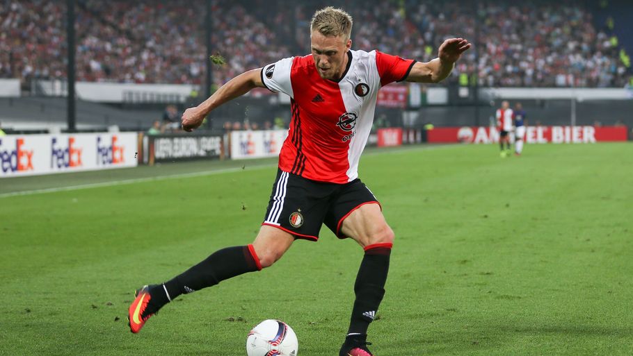 Nicolai Jørgensen scorede endnu engang for Feyenoord. Foto: All Over Press