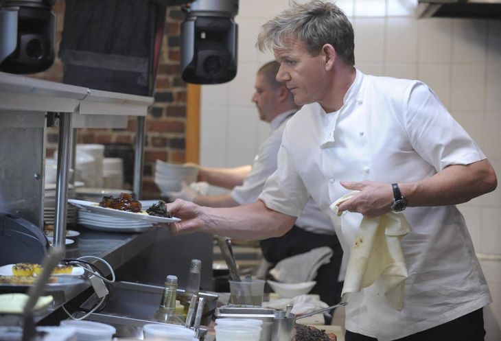 Gordon Ramsay er især kendt fra programmerne 'Gordon Ramsay's Kitchen Nightmares' og 'Hell's Kitchen'. Foto: Granada Entertaintment/Optomen Te