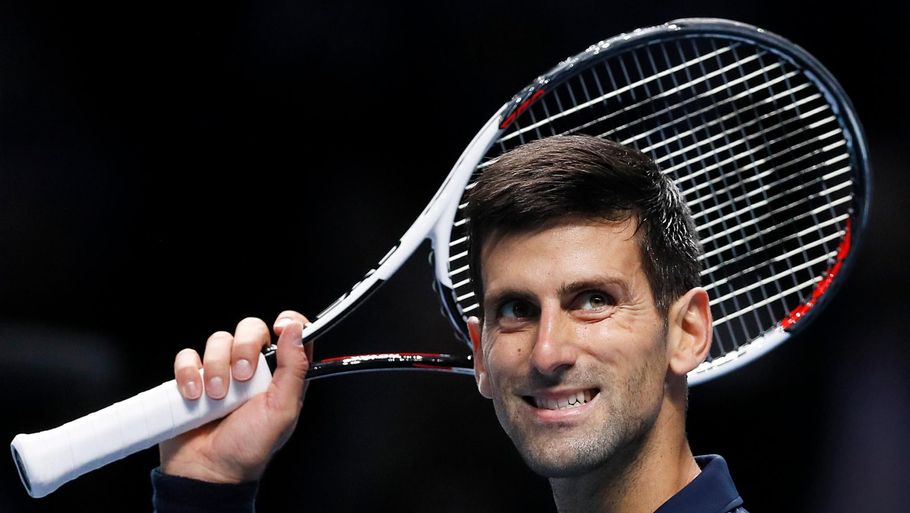 Novak Djokvic har et gudsbenået talent for at spillet tennis, men er også indehaver af et voldsomt temperament. (Arkivfoto: AP)