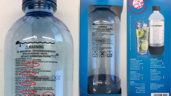 Ordsprog Bering strædet skolde Sodastream i panik: Fejl gør flasker til bordbomber – Ekstra Bladet