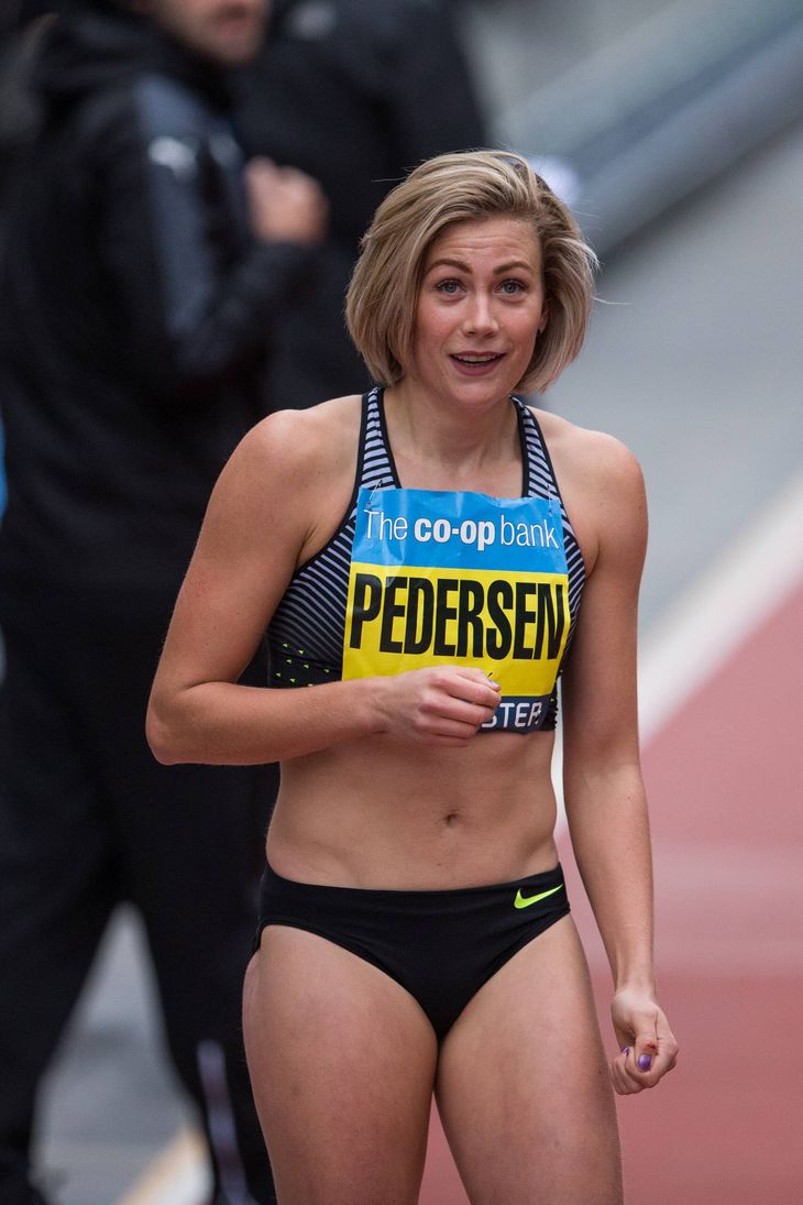Isabell Pedersen blev nummer 12 ved OL i Rio på 100 meter hæk. Foto: All Over