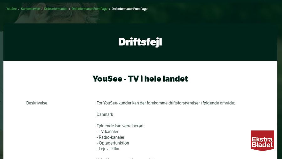 Relaterede Enrich Vred Yousee stadig ramt: Ved ikke hvorfor danskernes tv forsvandt – Ekstra Bladet