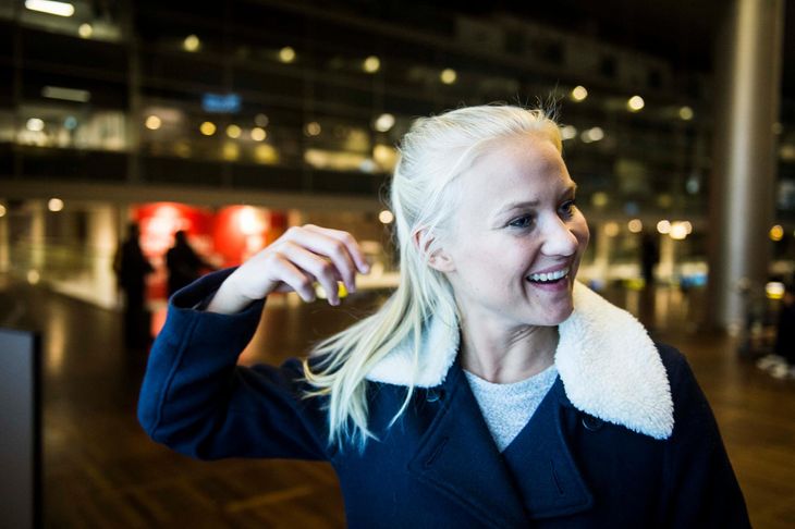 Pernillle Harder er født i Ikast Danmark, og startede med at spille fodbold for FC Ikast. Foto: Stine Tidsvilde