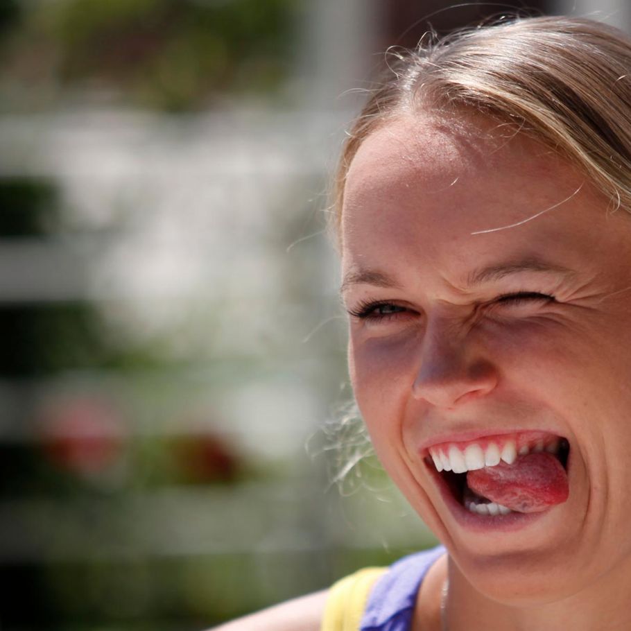 Gør det igen Fræk Wozniacki smider tøjet Porno foto Hd