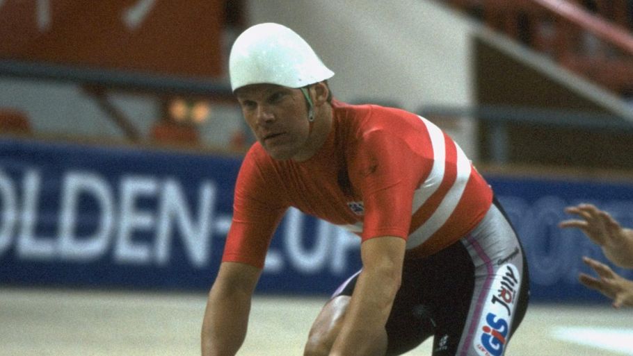 Hans-Henrik Ørsted var indehaver af timerekorden på 48,14472 km i tidsrummet 9. september 1985 til 26. september 1986. Han vandt tre individuelle verdensmesterskaber, samt vandt bronze i 4 km forfølgelsesløb ved de Olympiske Lege 1980 i Moskva. Foto: Peer Pedersen
