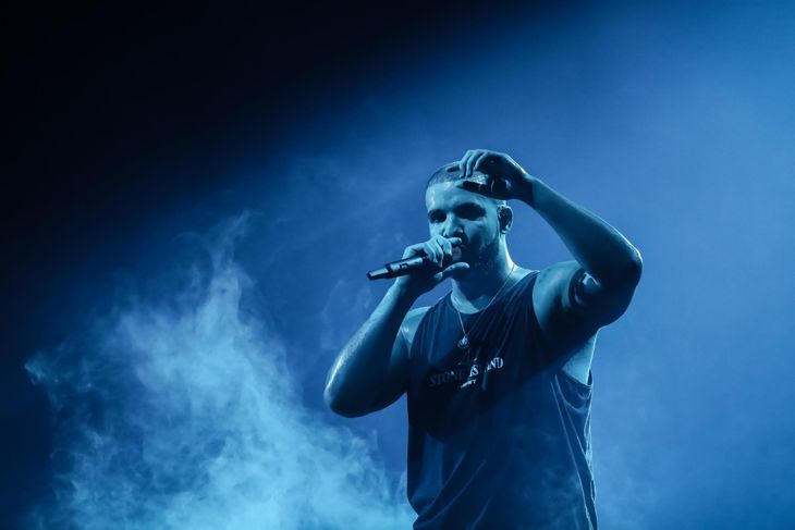 Drake på scenen i Royal Arena. Foto: Per Lange