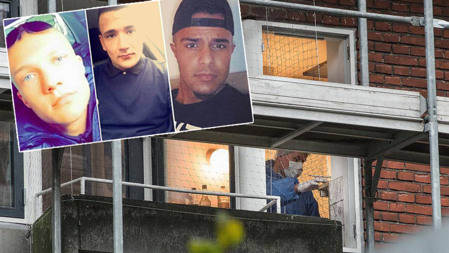 Phillip Rasmussen, Mike Vinther og Suhaib Jaffar blev dræbt natten til 11. november 2015, men de sov i en lille et-værelses lejlighed på Frederiksberg.
Foto: Kenneth Meyer