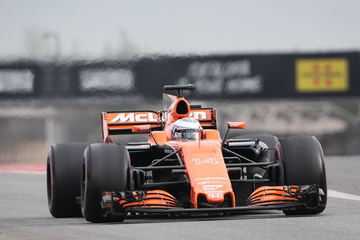 Den orange racer fra McLaren-Honda har været en stor skuffelse indtil videre. Foto: All Over Press