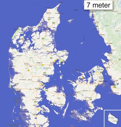 Dele af Danmark drukner: om du bor i det hav – Ekstra Bladet