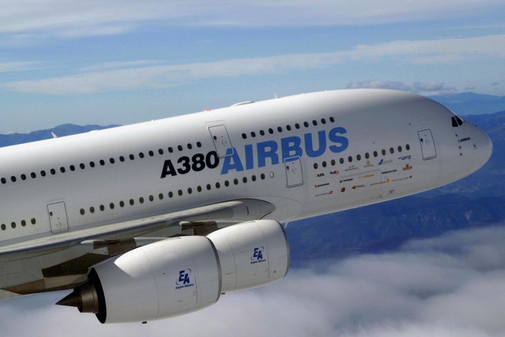 En Airbus i luften. (Foto: AP)
