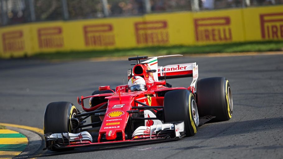 Vettel vandt i Melbourne. Foto: Jan Sommer