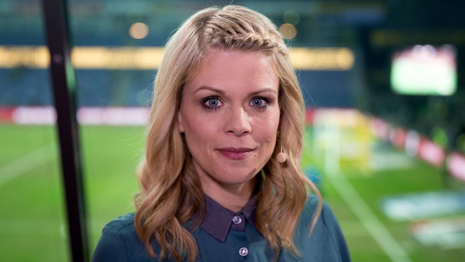 TV 3-vært Helle Smidstrup har netop født sit og fodboldredaktør René Schrøders første barn. Foto: Finn Frandsen