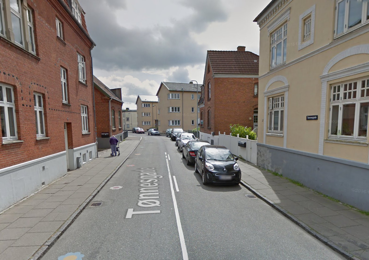Tønnesgade i Vejle (Foto: Google Maps)