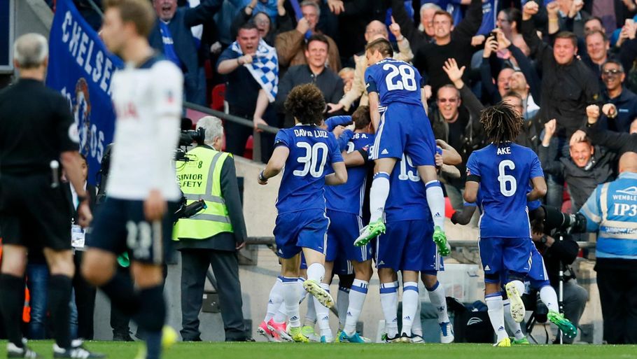 Matic kalder sit kongemål mod Tottenham for sit næstbedste nogensinde. Foto: AP