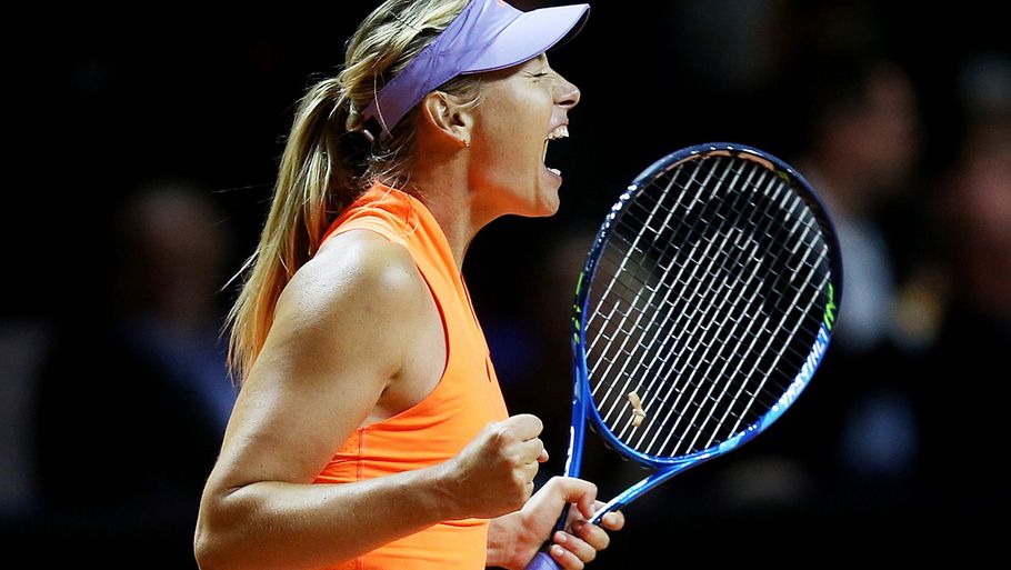 Maria Sharapova svarer igen på kritikken af hende efter onsdagens comeback fra dopingkarantænen. Foto: AP/Michael Probst.