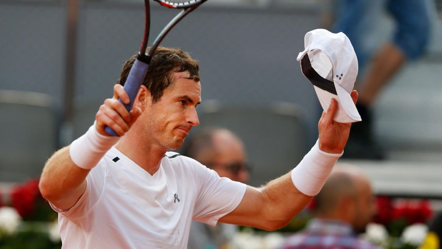 Andy Murray er sensationelt ude af Madrid Masters. (Foto: AP)