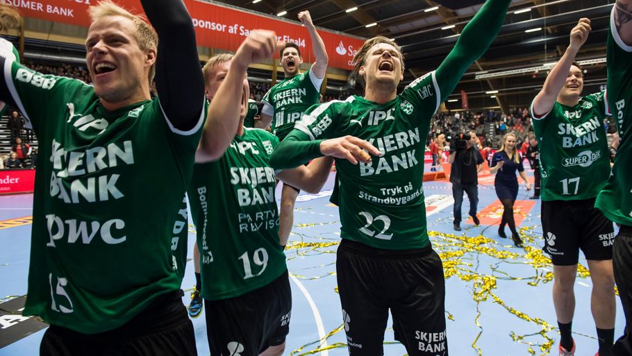 Skjern vandt også pokalfinalen denne sæson. Foto: René Schütze