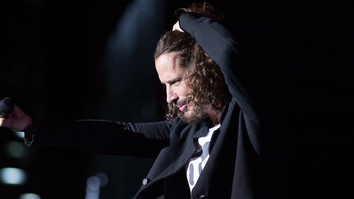 Chris Cornell på scenen den 30. april 2017 med Soundgarden i Jet Blue Park i Fort Meyers Florida Foto: All Over Press