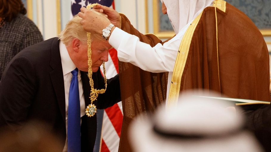 Donald Trump hædret. Foto: AP