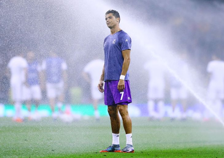 Ronaldo punger op, ifølge spansk tv-station. Foto: Kieran McManus/REX/All Over Press	