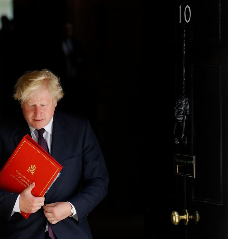 Boris Johnson har angiveligt været blandt målene for sofistikerede cyberangreb. Foto: AP/Frank Augstein
