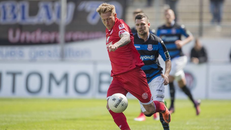Danskeren skal finde sig en ny klub eller forlænge med Mainz. Foto: All Over Press
