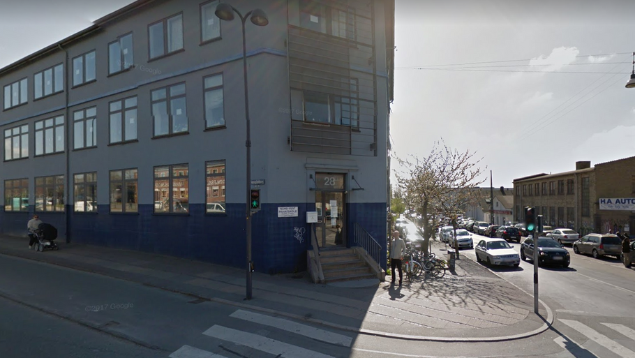 I december 2016 købte Ali Laibi Jabbar Nordvest Privatskoles bygninger på Tomsgårdsvej i København for 26,5 millioner kroner. Foto: Google Maps