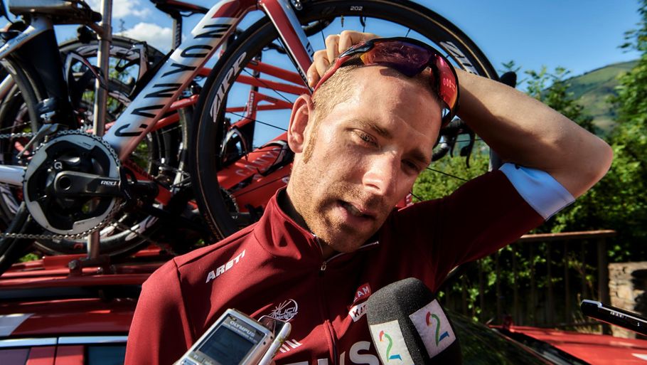 Michael Mørkøv stillede sidste år til start i sit første Tour de France som Katusha-rytter. Et grumt styrt sendte ham ud i utide, og i år blev han ikke udtaget til løbet. Foto: Claus Bonnerup.