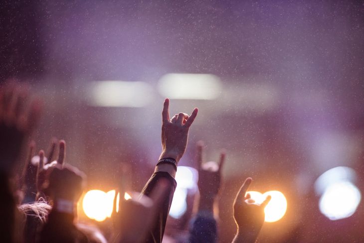Foo Fighters festede med en gigantisk publikumsskare på hovedscenen. Foto: Per Lange