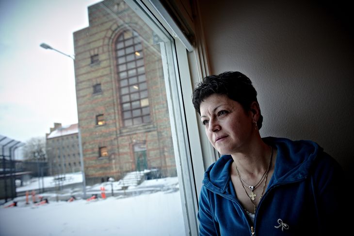 Ekstra Bladet interviewede Mihaela Abrasu i Vestre Fængsel, da hun afsonede sin dom for medvirken til indbrud. Hun er nu udvist af landet. Foto: Tariq Mikkel Khan