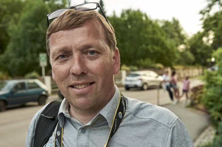 Carsten Jeppesen er teknisk direktør på Team Sky og sidder som sådan i den øverste ledelse. Foto: Claus Bonnerup.