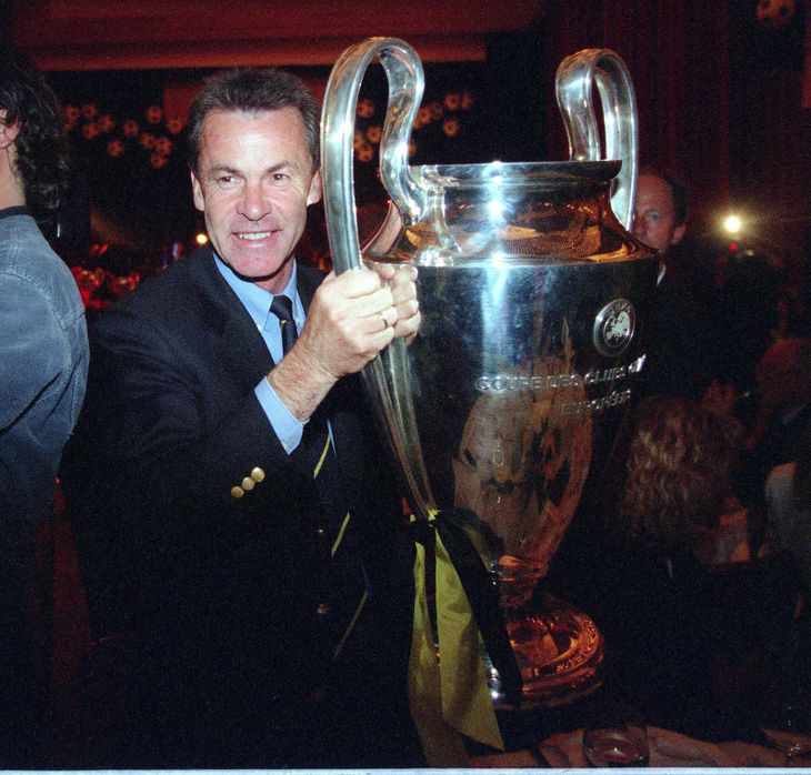 Hitzfeld vandt Champions League i 1997 med Borussia Dortmund. (Foto: All Over Press)