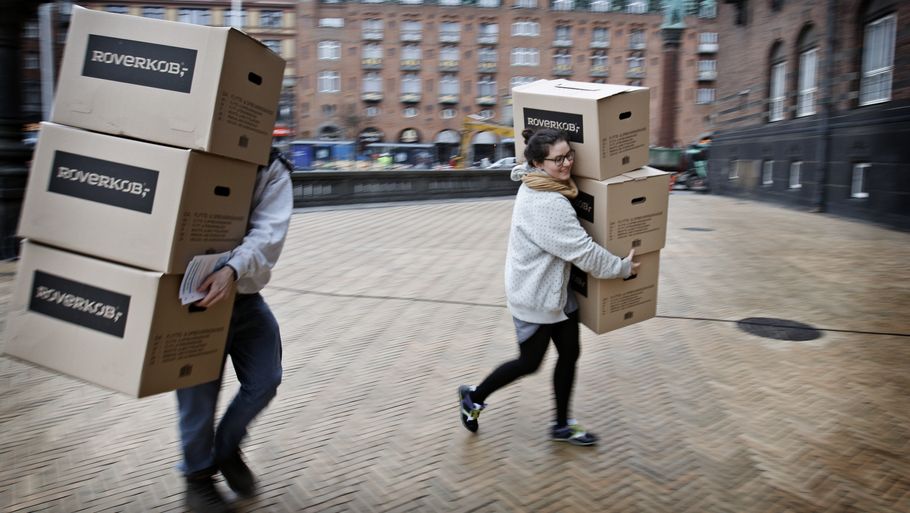 Unge mennesker i tusindvis flytter til København hvert år. Arkivfoto: Jens Dresling
