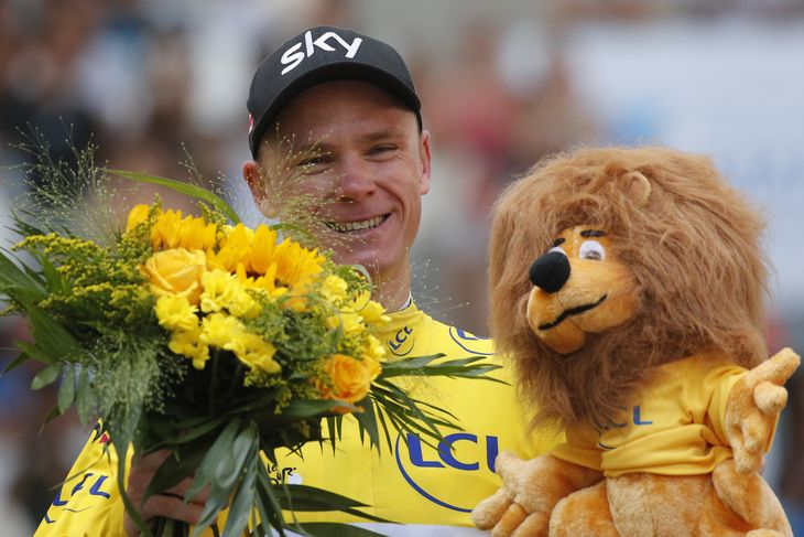 Froome vandt Tour de France 2017. Foto: AP