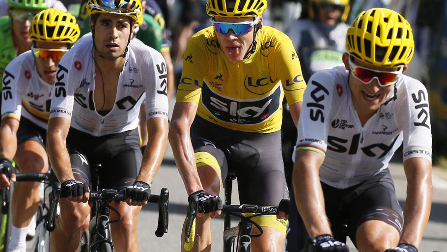 Froome kan fejre en ny sejr i Tour de France. Foto: AP